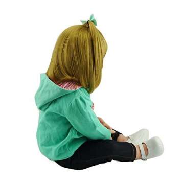 22 Inches Reborn Toddlers Reborn Baby Dolls Girl Realistic Soft Vinyl Silicone Dolls Look Real Doll Toddler Reborns