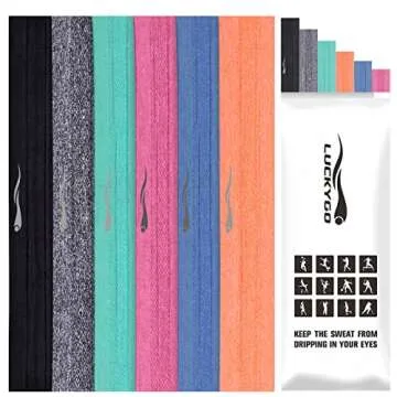 Super Absorbent Unisex Headbands for Sports & Fitness