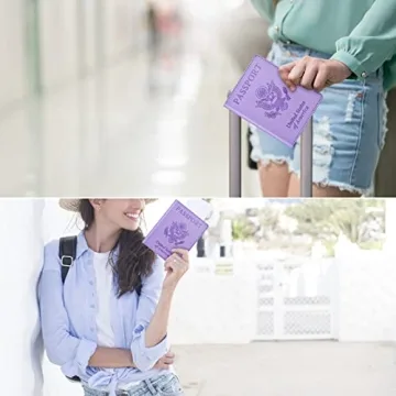 Stylish Passport and Vaccine Card Holder for Travelers