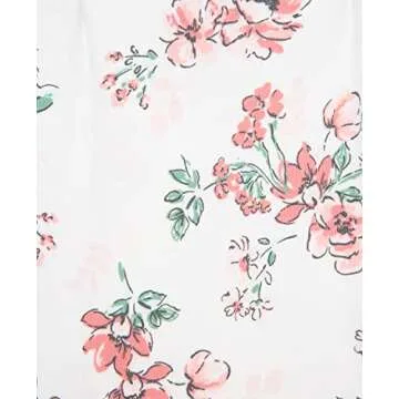 Little Me Baby Girls Floral Footed Sleeper Set for Newborns