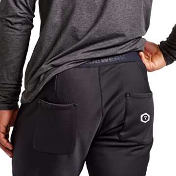 TRUEWERK Men's EDO Transit Pants for Versatile Comfort