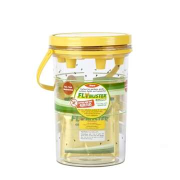 Flybuster Fly Trap - Outdoor Living, Non-Toxic Fly Trap, Pest Control Trap, 2-Liter Garden Size