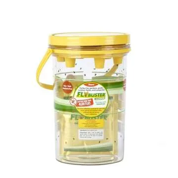Flybuster Fly Trap - Outdoor Living, Non-Toxic Fly Trap, Pest Control Trap, 2-Liter Garden Size