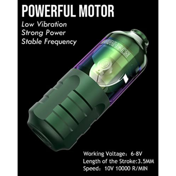 Wormhole Wireless Tattoo Kit for Beginners and Professionals