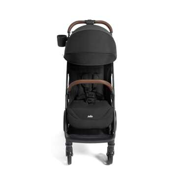 Joie Nutmeg Compact Stroller – Lightweight and Compact Stroller with One-Hand Fold (Shale)
