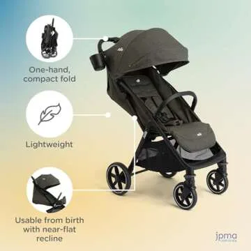Joie Nutmeg Stroller - Lightweight and Compact Design