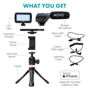 Affordable Movo iVlogger Kit for iPhone Creators