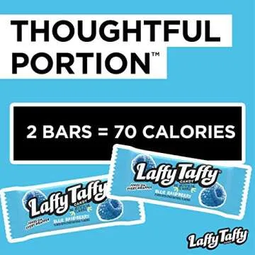 Laffy Taffy Blue Raspberry Individually Wrapped Candy