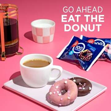 Fiber One Strawberries and Creme Donuts, 100 Calories Each