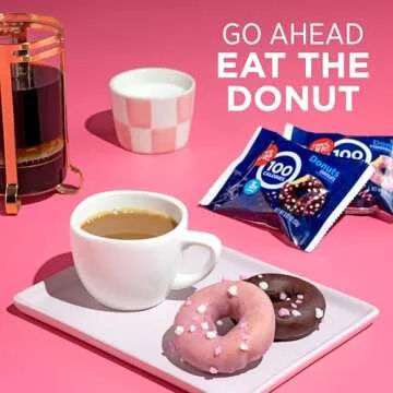 Fiber One Strawberries and Creme Donuts, 100 Calories Each