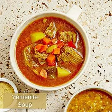 Jamie Geller Hawaij Spice Seasoning | Yemeni Spice Mix (4.2 oz Glass Jar, 120g) OU KOSHER | Yemenite Seasoning Blend For Savory Dish | Rub For Chicken, Lamb Meat, Beef