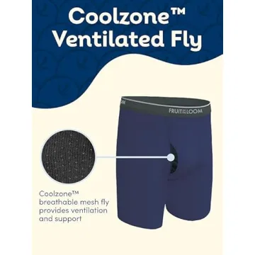 Men's Coolzone Briefs - Breathable & Moisture-Wicking Boxers