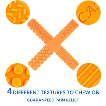 Xtra Tough Sensory Chew Stick Toys for Kids, Boys & Girls – Designed for Autism, Teething, Chewing, ADHD, SPD, Oral Motor Needs- for Moderate & Aggressive Chewers (2 Pack)