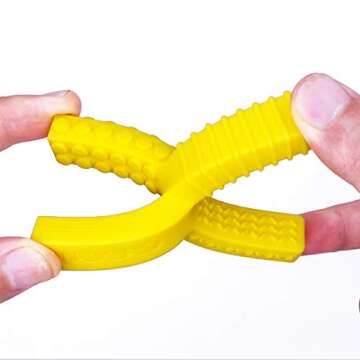 Xtra Tough Sensory Chew Stick Toys for Kids, Boys & Girls – Designed for Autism, Teething, Chewing, ADHD, SPD, Oral Motor Needs- for Moderate & Aggressive Chewers (2 Pack)