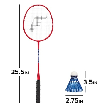Franklin Sports Badminton Set for All Ages - Fun Outdoor Game