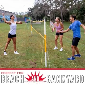 Franklin Sports Badminton Set for All Ages - Fun Outdoor Game