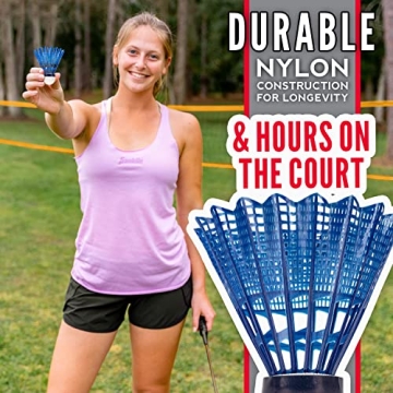 Franklin Sports Badminton Set for All Ages - Fun Outdoor Game