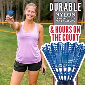 Franklin Sports Badminton Set for All Ages - Fun Outdoor Game