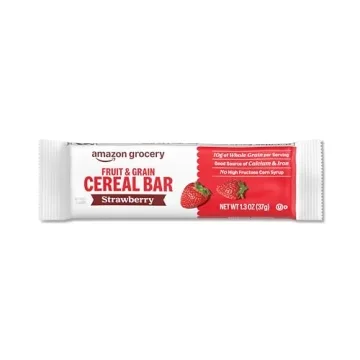Strawberry Cereal Bars by Amazon Grocery – Tasty & Healthy