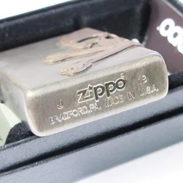 Zippo Skull Crossbones 3-Sides Lighter for Collectors