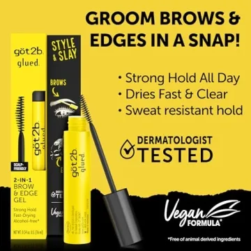 Got2b Glued Brows & Edges Gel with Strong Hold