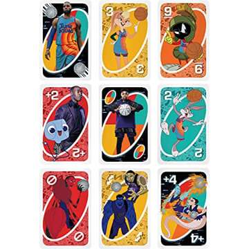 UNO Space Jam Card Game - Fun for Kids & Families!