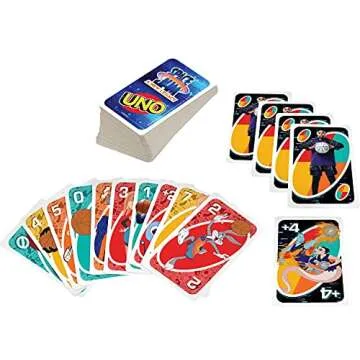 UNO Space Jam Card Game - Fun for Kids & Families!