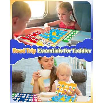 Walenty Matching Memory Game for Kids Ages 3-5 4-8, Travel Toys for Toddlers 3-5, Board Games for Ki...