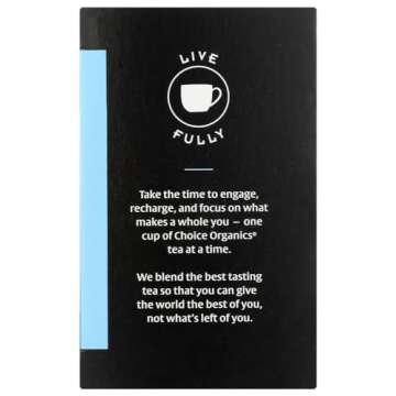 Choice Organic Teas Herbal Tea, 16 Tea Bags, Chamomile