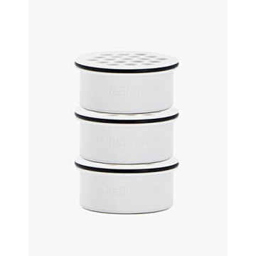 LifeStraw Home – Activated Carbon + Ion Exchange Replacement Filter for Water Purification Against...