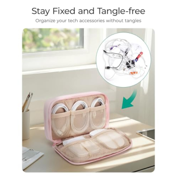 BAGSMART Electronics Travel Organizer – Stylish & Practical