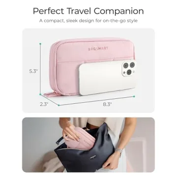 BAGSMART Electronics Travel Organizer – Stylish & Practical