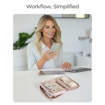 BAGSMART Electronics Travel Organizer – Stylish & Practical