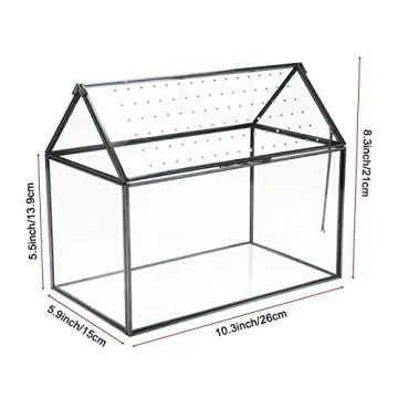 HighFree Geometric Terrarium Planter for Succulents and Cacti