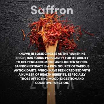 Ultra6 Saffron Supplements for Mood and Eye Health
