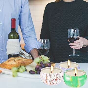 16 Packs Scented Candle Gift Set for Mom, Woman, 2.5oz Aromatherapy Home Bath Yoga, Natural Soy Wax Candles, Fragrance Mothers Day, Valentine's Day,Christmas。