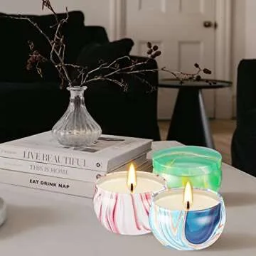 16 Packs Scented Candle Gift Set for Mom, Woman, 2.5oz Aromatherapy Home Bath Yoga, Natural Soy Wax Candles, Fragrance Mothers Day, Valentine's Day,Christmas。