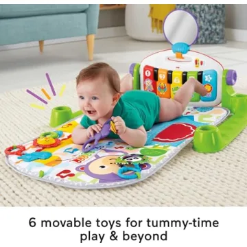 Fisher-Price Kick & Play Piano Gym for Babies