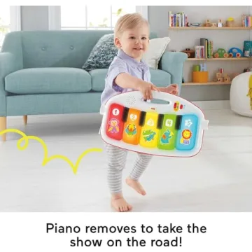Fisher-Price Kick & Play Piano Gym for Babies