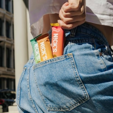 NICKS Protein Bars Chocolate Peanut 15g Protein Low Carb