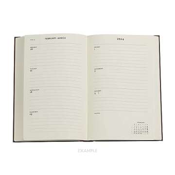 Floralia 2024 Maxi Dayplanner - Elegant & Eco-Friendly