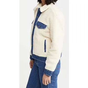 Levi's Ex Boyfriend Pieced Trucker Jacket - Unique Style Statement