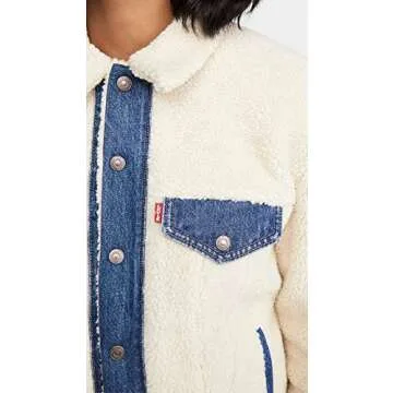 Levi's Ex Boyfriend Pieced Trucker Jacket - Unique Style Statement