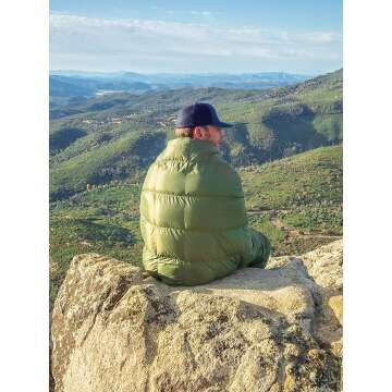 Get Out Gear Down Camping Blanket - Lightweight & Warm