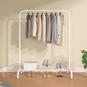 MOYIPIN Metal Clothing Rack - Stylish and Versatile Storage