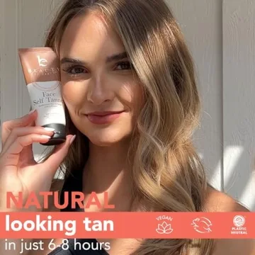 Natural Organic Face Tanner for Even Sunless Glow