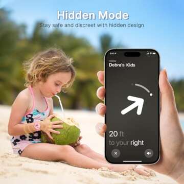 Durable Waterproof AirTag Bracelets for Kids - Set of 2