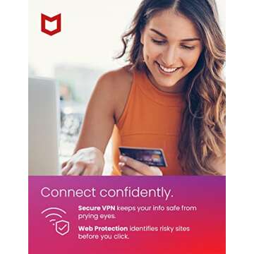 McAfee Total Protection | 3 Device | Antivirus Internet Security Software | VPN, Password Manager, D...