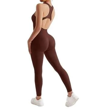 Stylish RXRXCOCO Women Backless Jumpsuit for Every Occasion