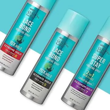 KISS Lace Bond Adhesive Spray - Extreme Hold & Water Resistant